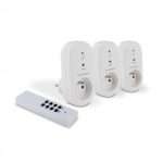 PACK 3 X ENCHUFES CON CONTROL REMOTO