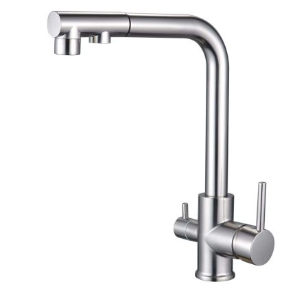 Grifo de 3 vías Recto Extensible