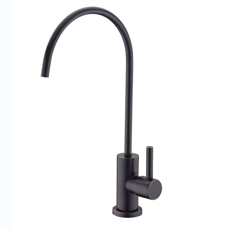 imagen principal grifo simple negro mate