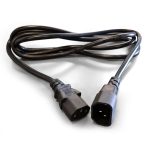 Alargador Macho-Hembra Cable de Poder C13/C14 1,8mt