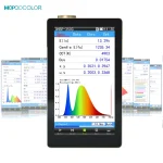 Hopoocolor OHSP350C Espectrómetro portátil CCT CRI Medidor Lux Semi Nuevo - Imagen 4
