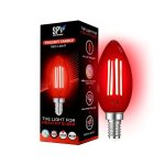Ampolleta roja sin luz azul y verde - TWILIGHT CANDLE