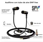 Audífono con tubo de aire EMF free - Conexión 3.5 mm - Imagen 2