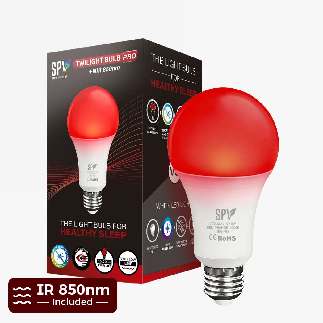 portada twilight PRO + IR Ampolleta Roja sin luz azul | TWILIGHT BULB PRO - Imagen 1